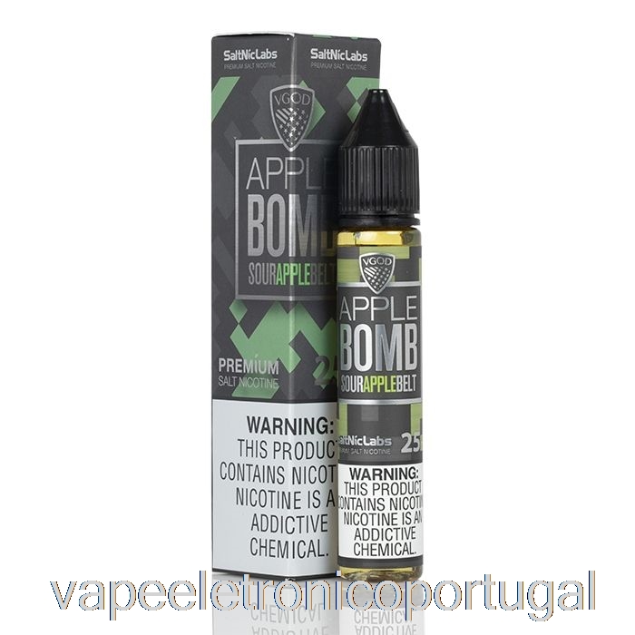 Vape Eletrônico Apple Bomb - Vgod E-líquido - 60ml 6mg